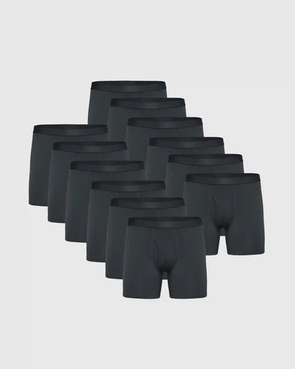 Carbon Boxer Briefs W/ Fly 12-Pack 2025