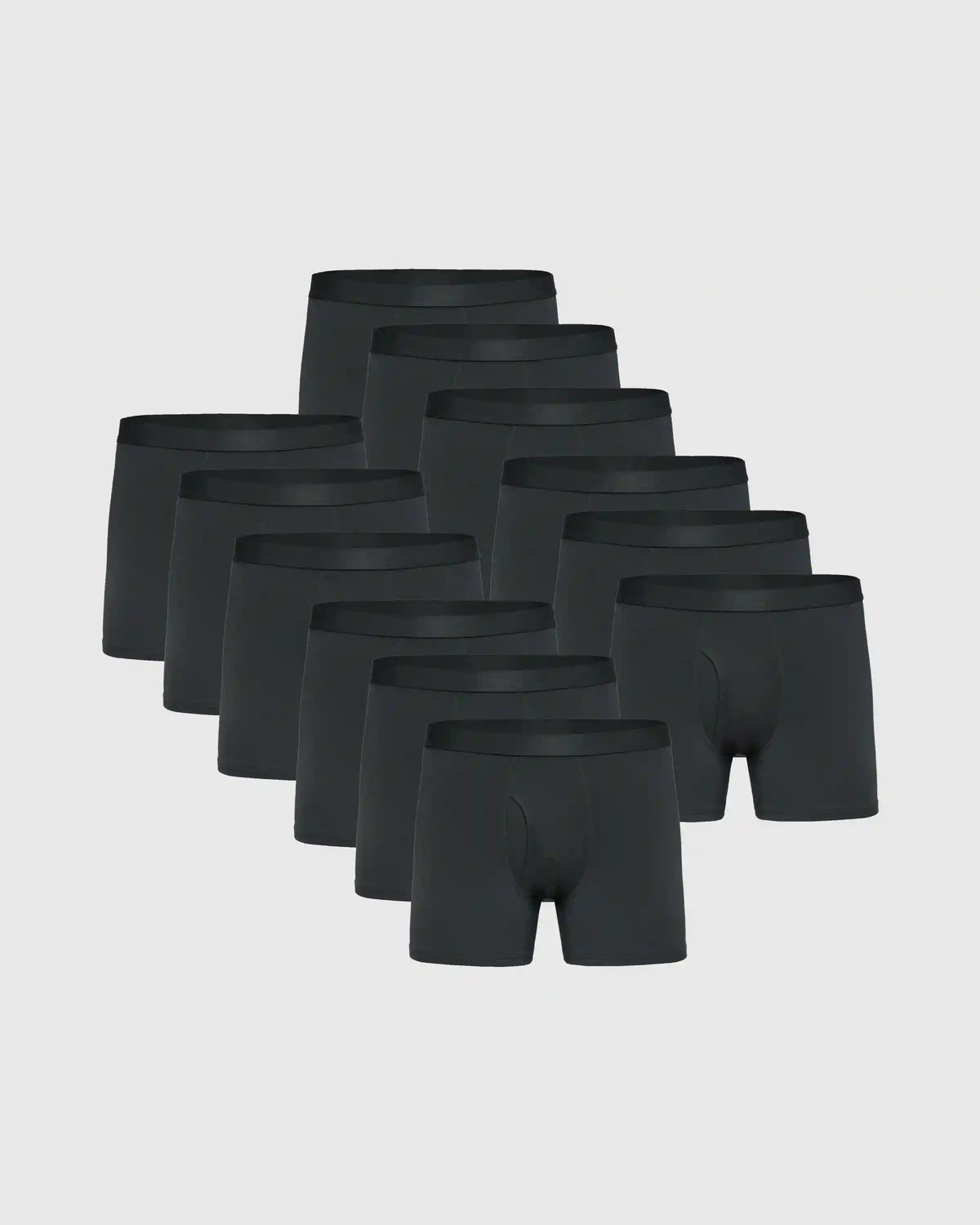 Carbon Boxer Trunks W/ Fly 12-Pack