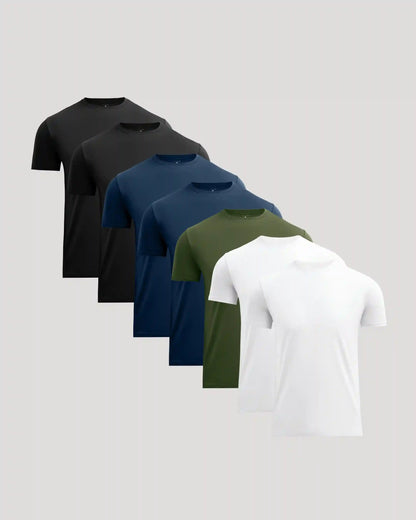 Pima Cotton Blend Crew 7-Pack
