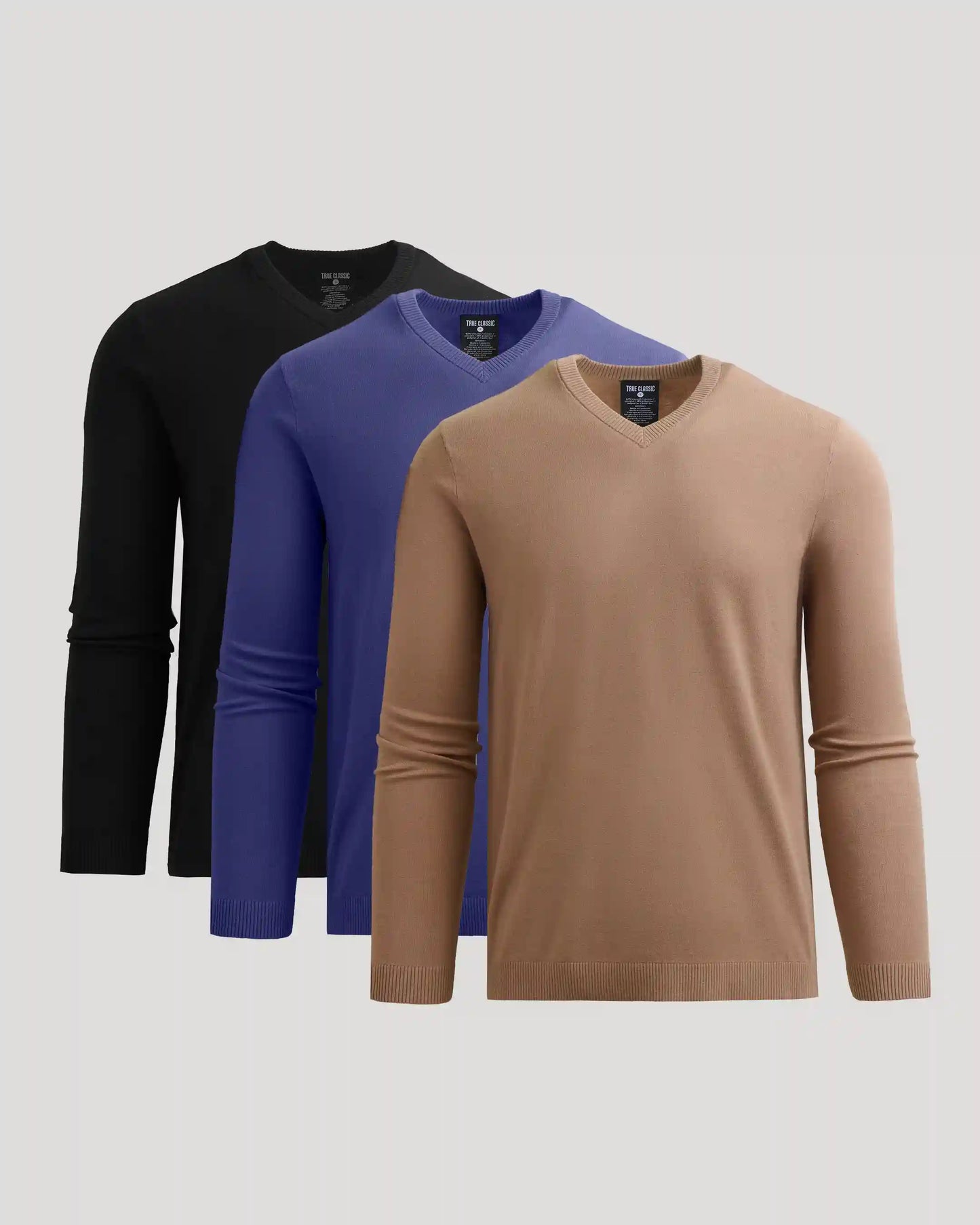 Dressy V-Neck Sweater 3-Pack