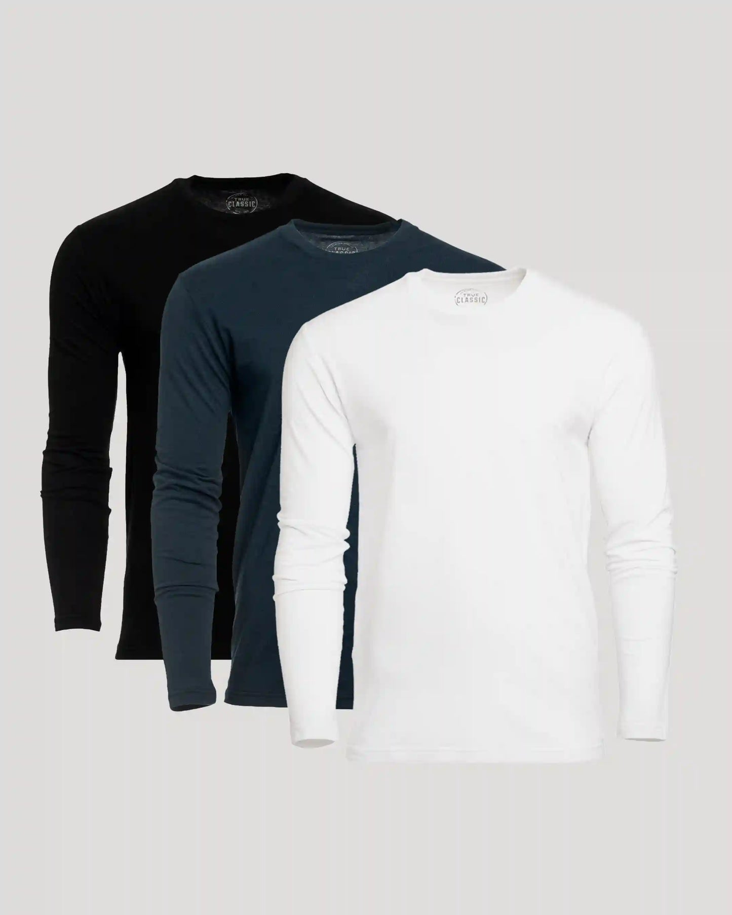 Long Sleeve Crews 3-Pack