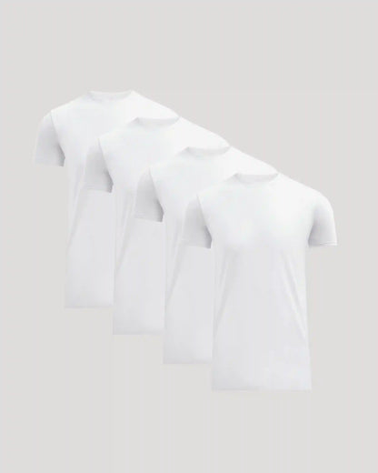 Tall Pima Cotton Blend Crew 4-Pack