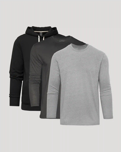 Variety Long Sleeves 3-Pack