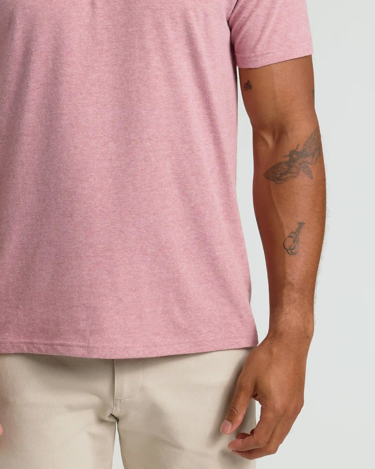 Light Heather Boysenberry Classic Polo