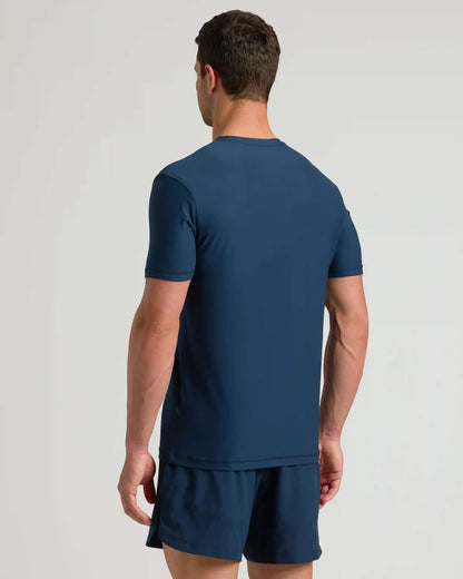 Navy Active V-Neck