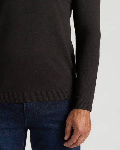 Black & Navy Dressy V-Neck Sweater 2-Pack