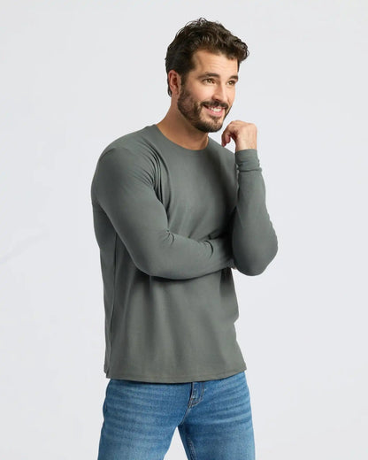 Carbon Classic Long Sleeve Crew Neck
