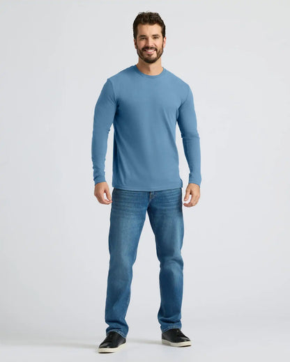 Indigo Classic Long Sleeve Crew Neck