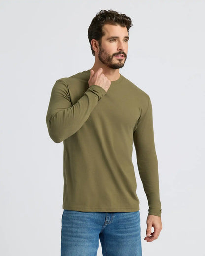 Classic Long Sleeve Crew Neck 10-Pack
