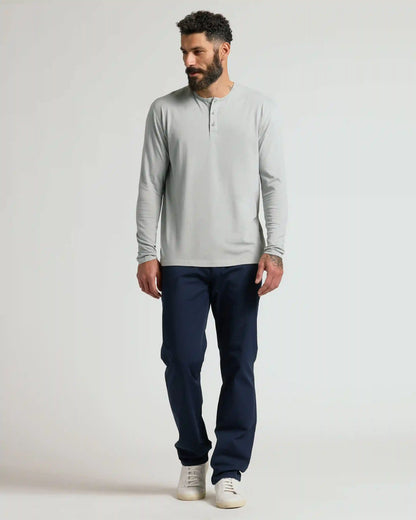 Steel Classic Long Sleeve Henley