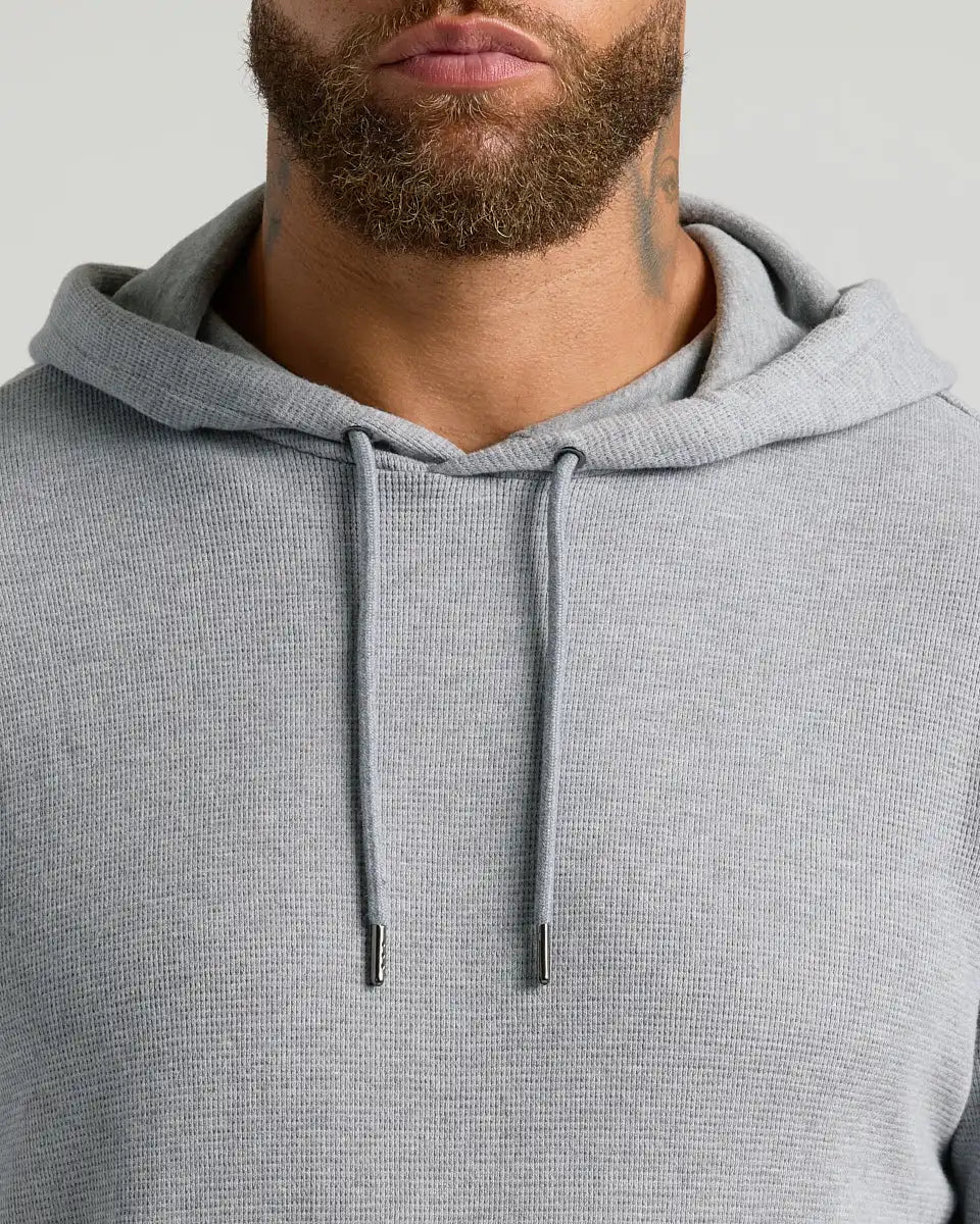 Heather Gray & Navy Waffle Hoodie 2-Pack