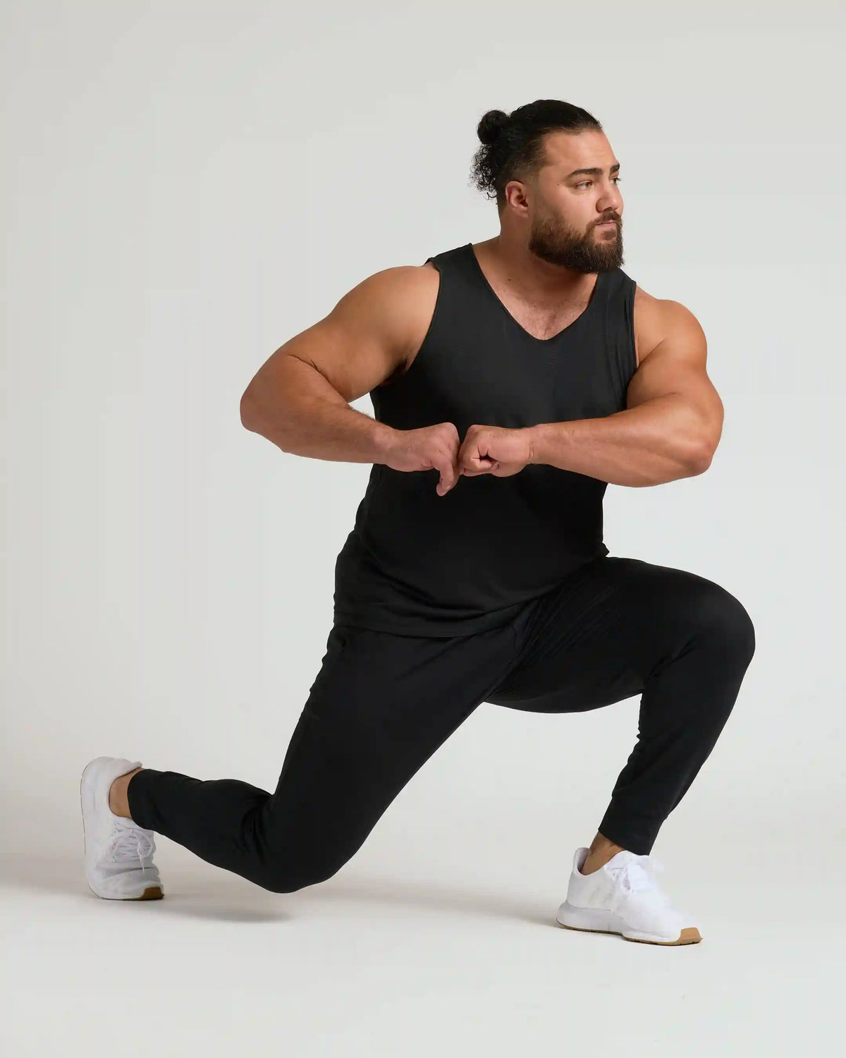 All Black Active Mesh Tank 6-Pack