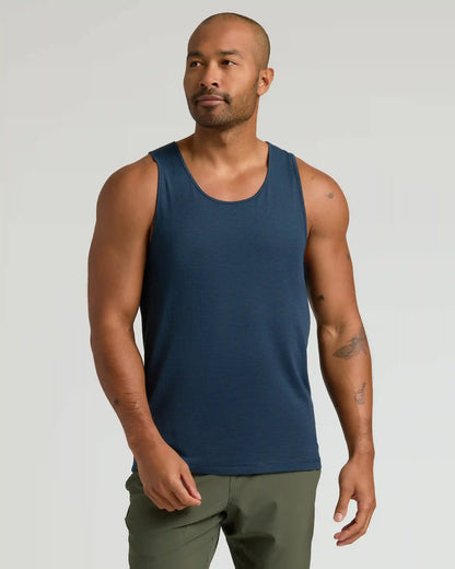 Black & Navy Active Mesh Tank 6-Pack