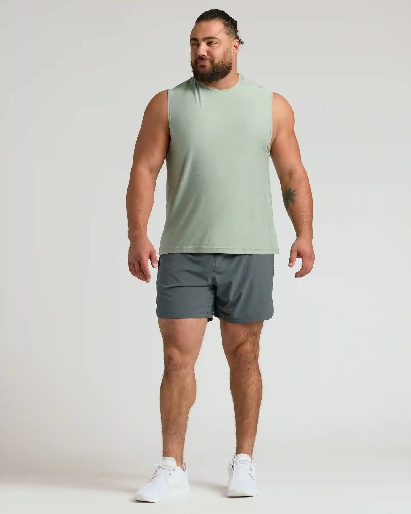 Lichen Sleeveless Active Muscle Tee