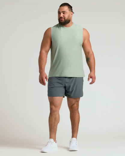 Lichen Sleeveless Active Muscle Tee