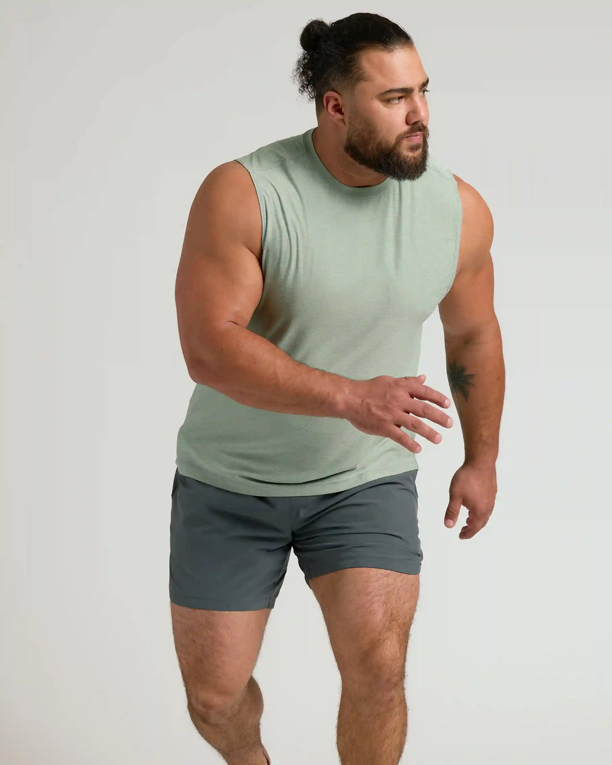 Lichen Sleeveless Active Muscle Tee