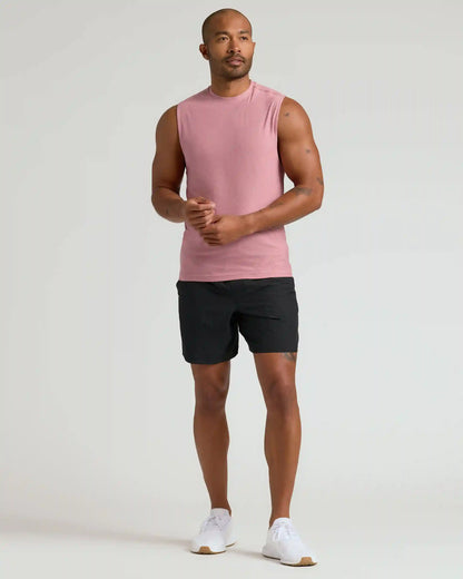 Quartz Rose Sleeveless Active Muscle Tee
