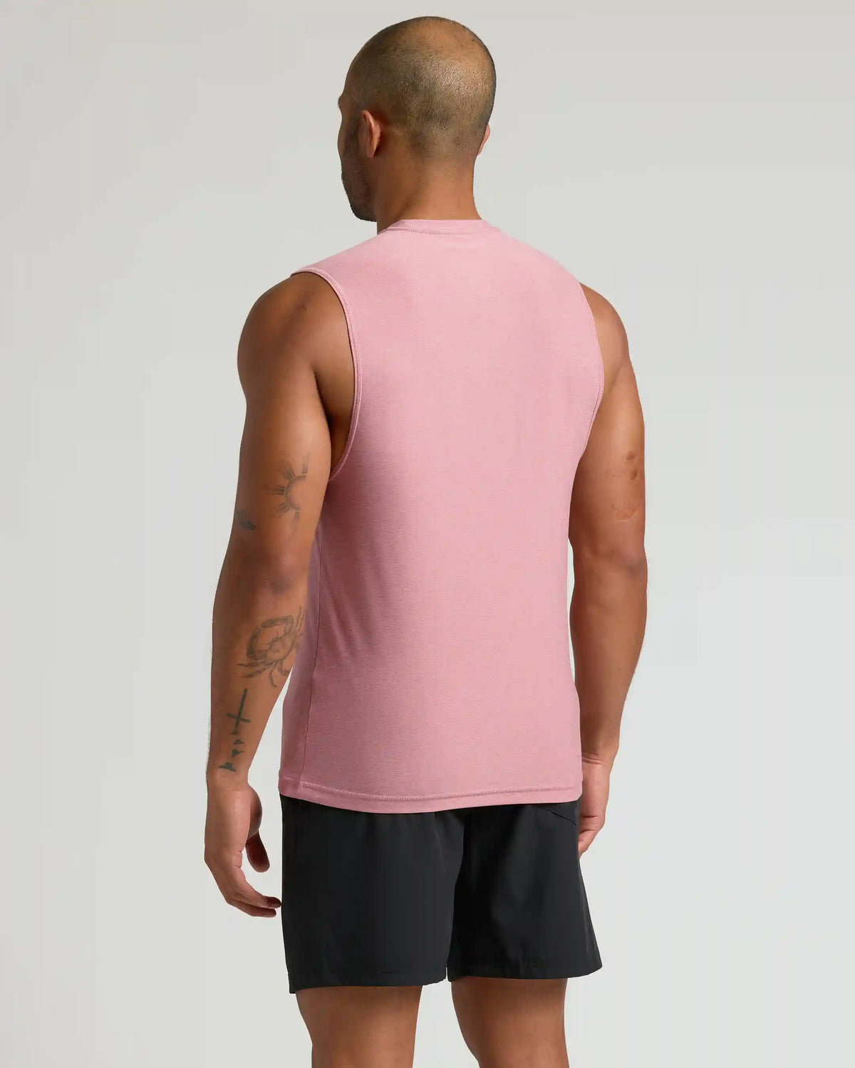 Quartz Rose Sleeveless Active Muscle Tee