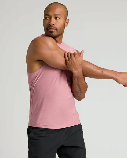 Quartz Rose Sleeveless Active Muscle Tee