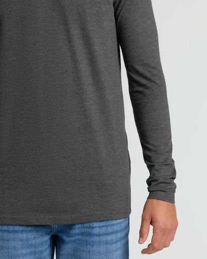 Charcoal Heather Gray Tall Long Sleeve T-Shirt