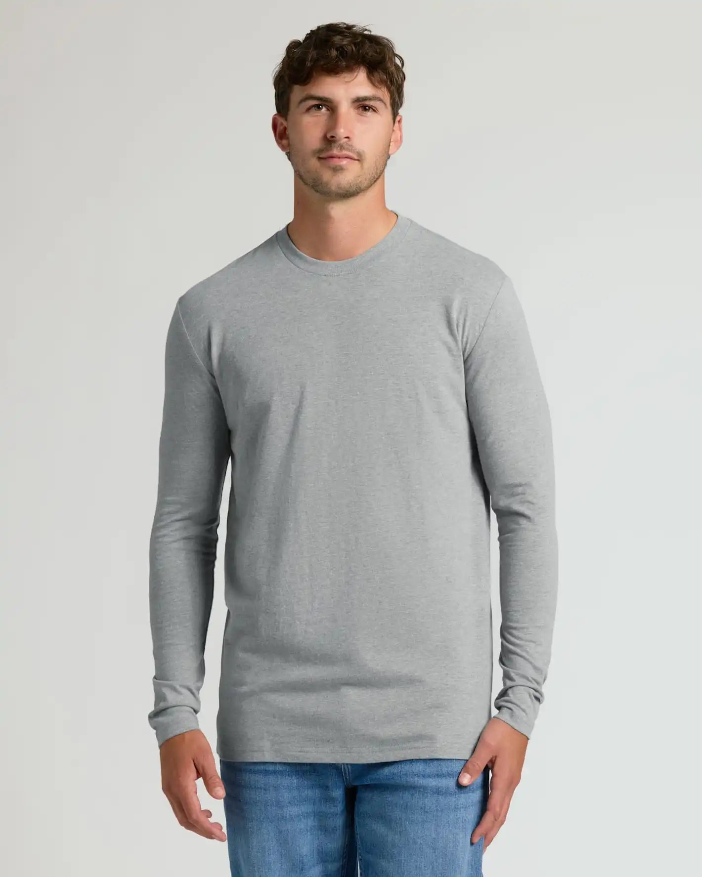 Heather Gray Tall Long Sleeve T-Shirt
