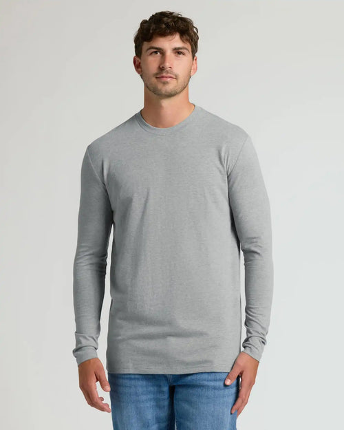 Heather Gray Tall Long Sleeve T-Shirt