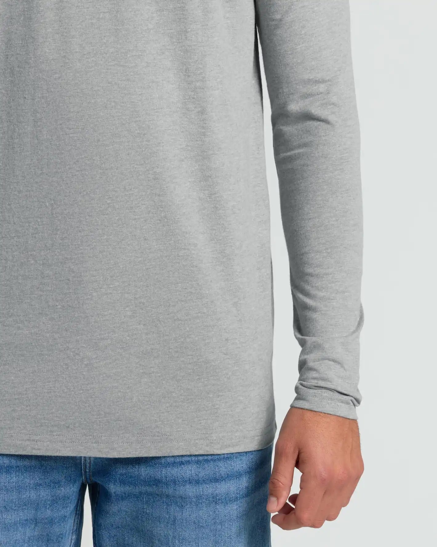 Heather Gray Tall Long Sleeve T-Shirt