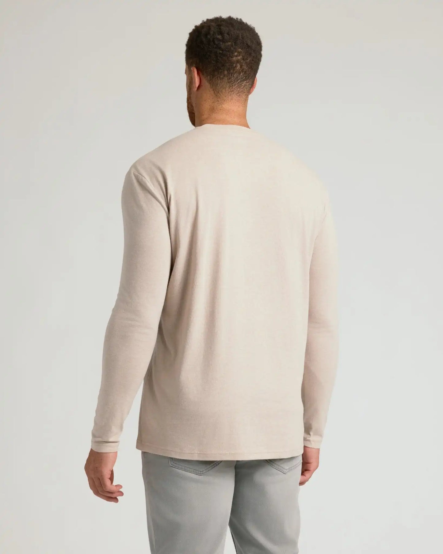 Heather Truffle Tall Long Sleeve T Shirt