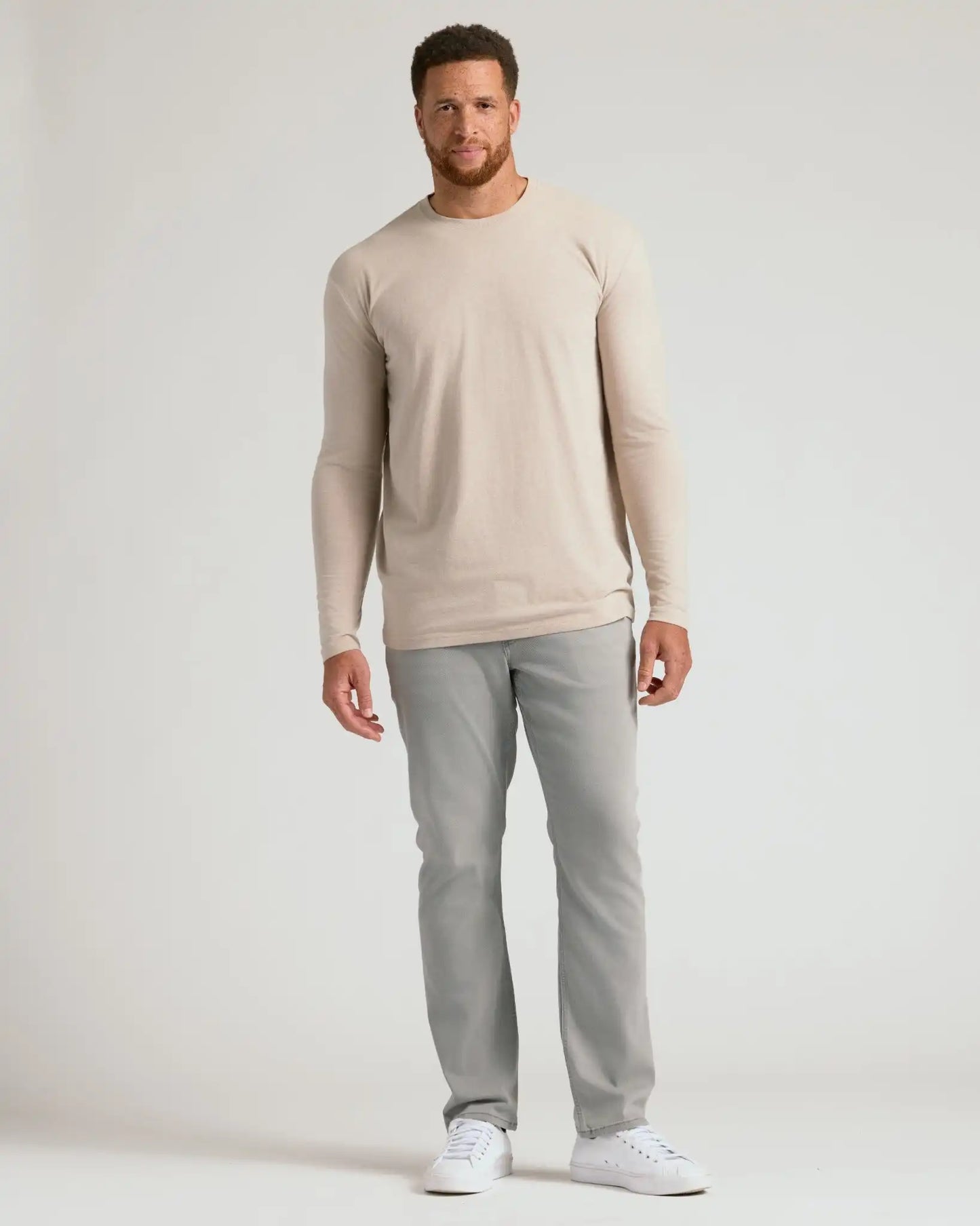 Heather Truffle Tall Long Sleeve T Shirt