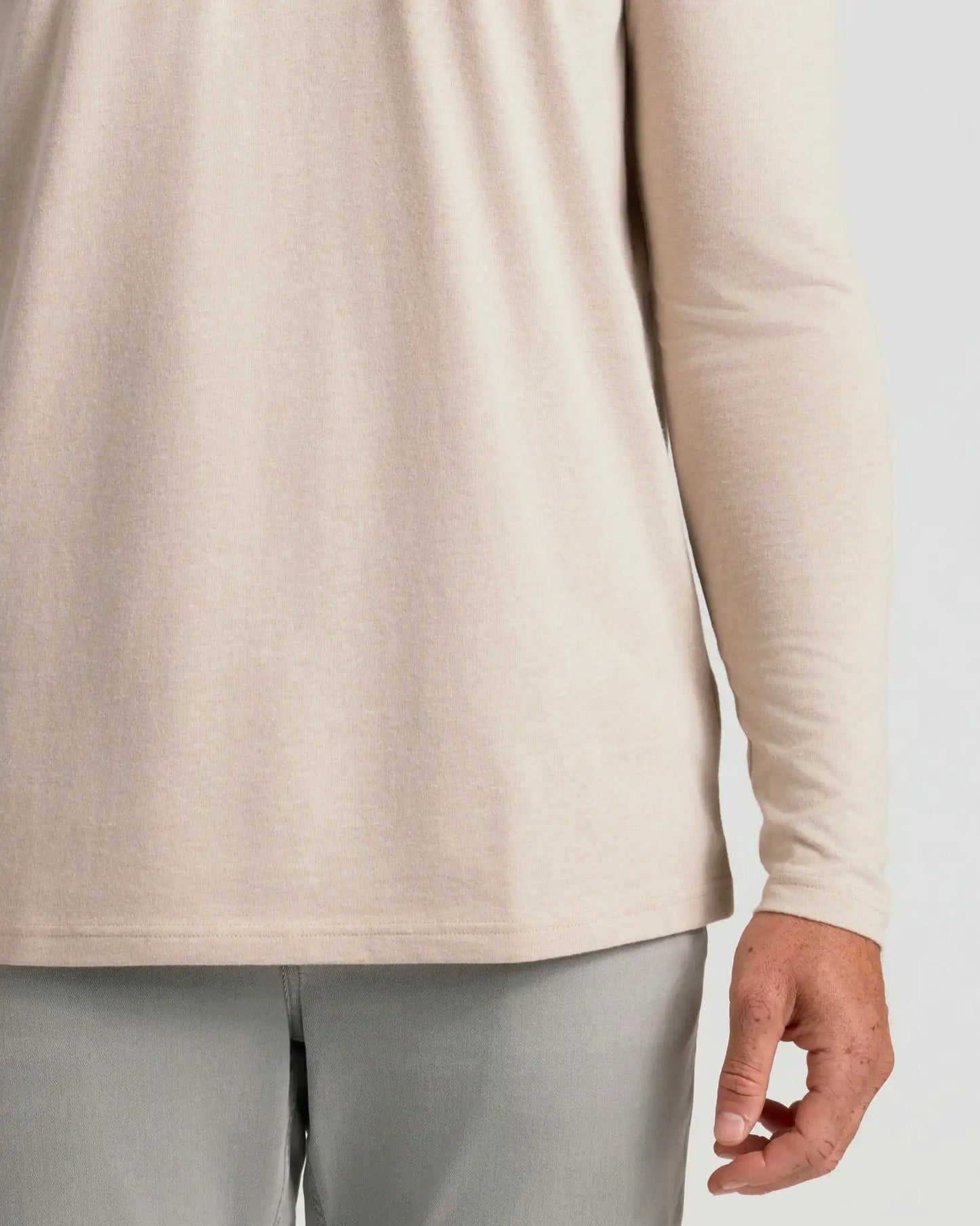 Heather Truffle Tall Long Sleeve T Shirt