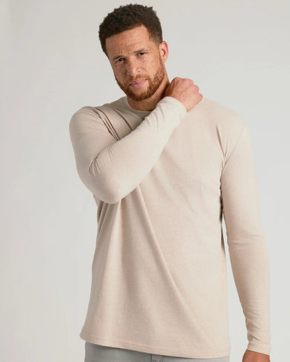 Heather Truffle Tall Long Sleeve T Shirt