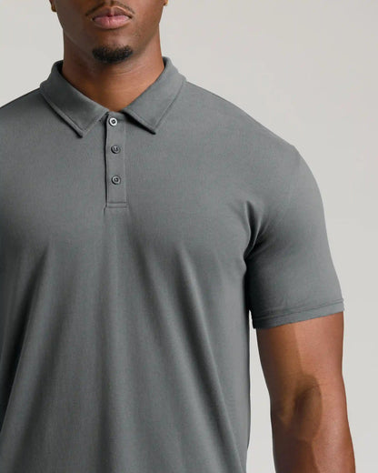 Carbon Short Sleeve Tall Polo