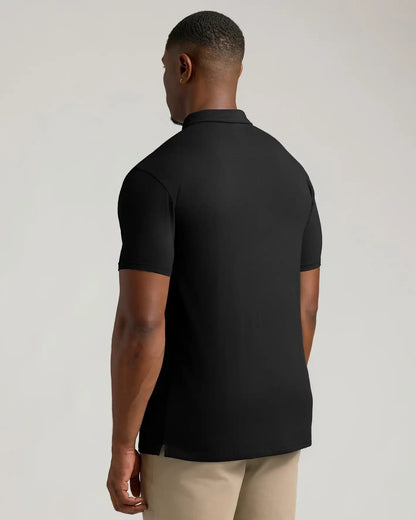 All Black Tall Classic Polo 10-Pack