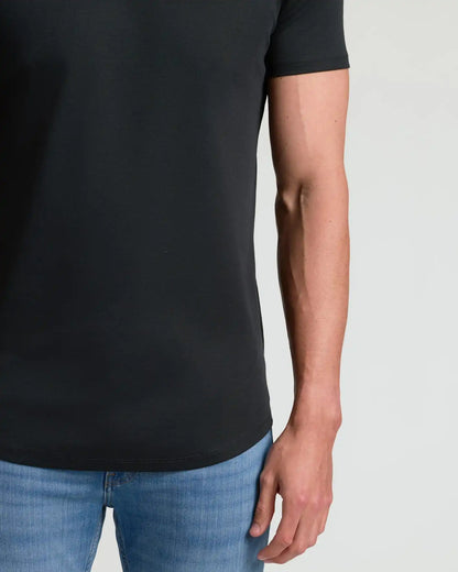 Tall Pima Cotton Blend Curved Hem Crew 7-Pack