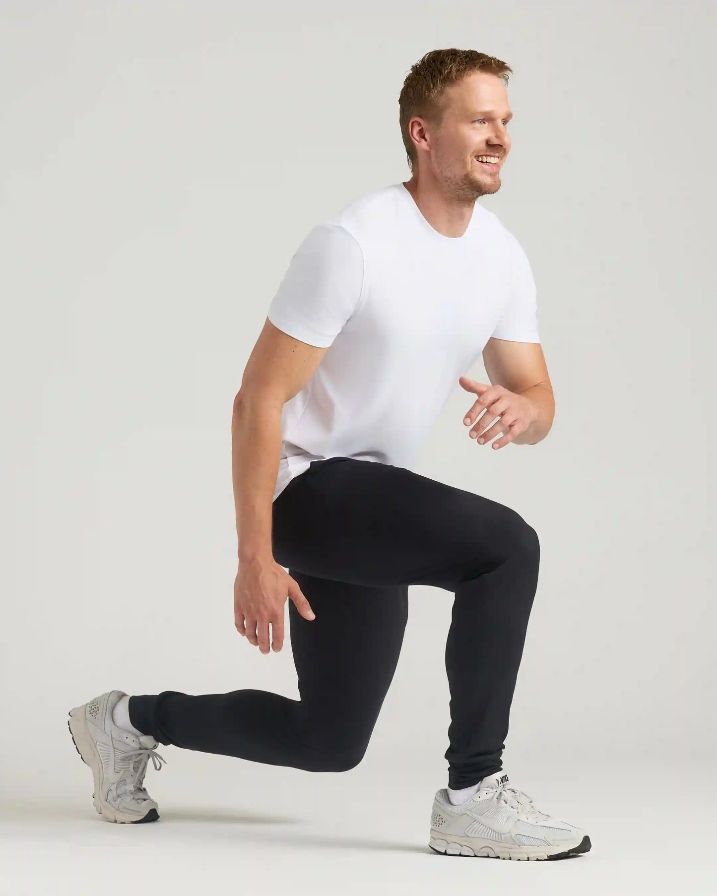 Black & Charcoal Heather Gray Tall Active Joggers 2-Pack
