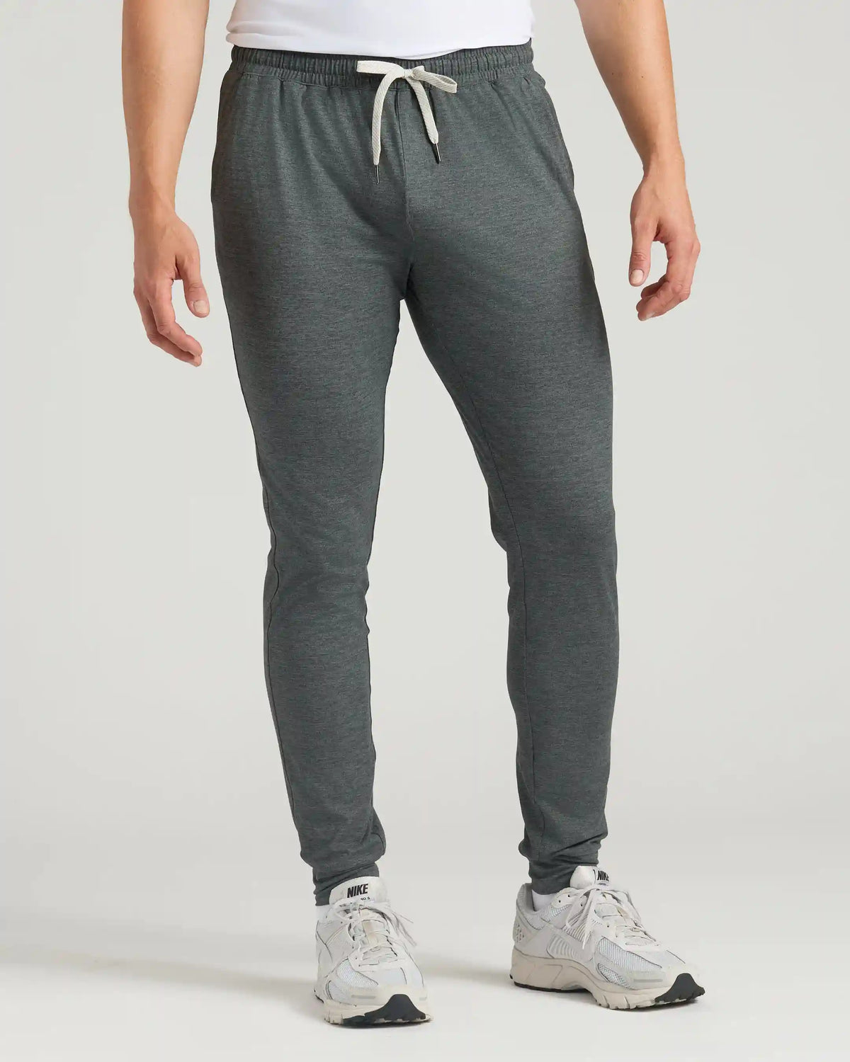 Black & Charcoal Heather Gray Tall Active Joggers 2-Pack