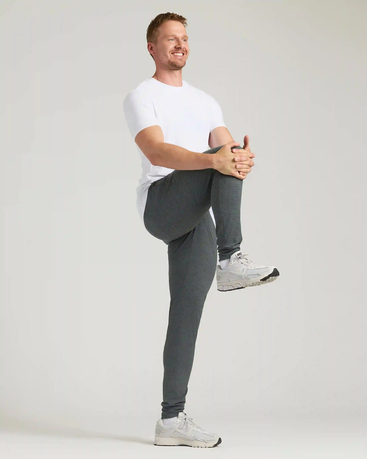 Black & Charcoal Heather Gray Tall Active Joggers 2-Pack