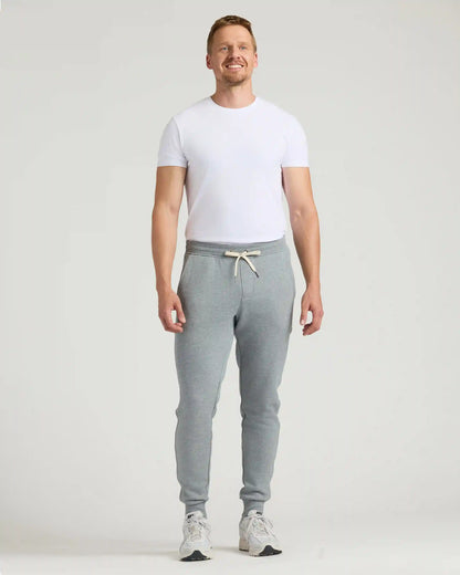 Medium Heather Gray Tall Fleece French Terry Joggers