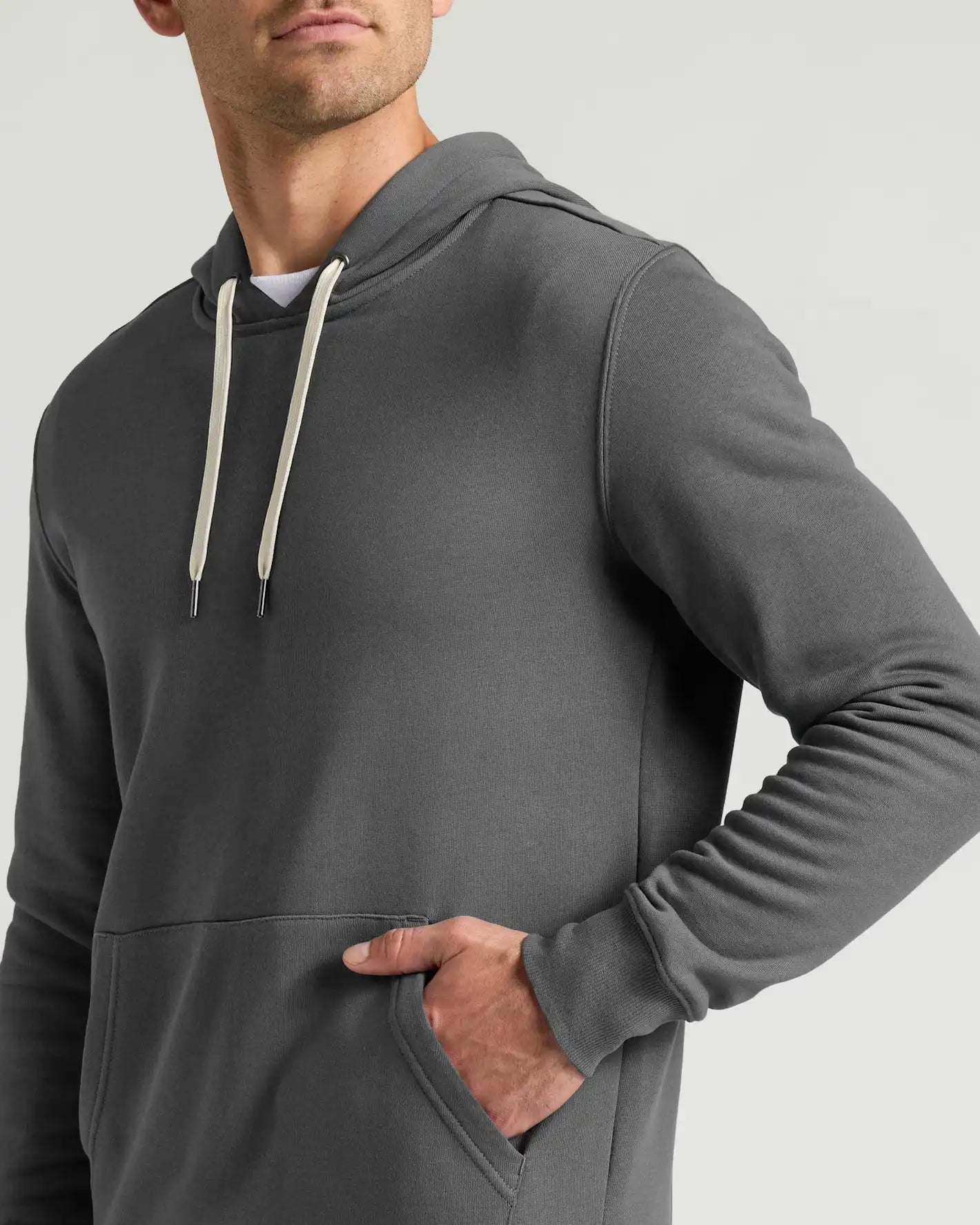 Carbon Fleece French Terry Pullover Hoodie
