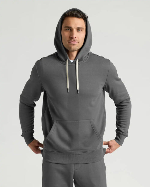 Carbon Fleece French Terry Pullover Hoodie