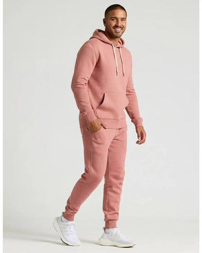 Rose Fleece French Terry Pullover Hoodie