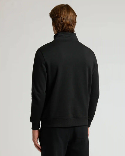 Black Quarter Zip Fleece Sweatshirt & Jogger 2-Pack