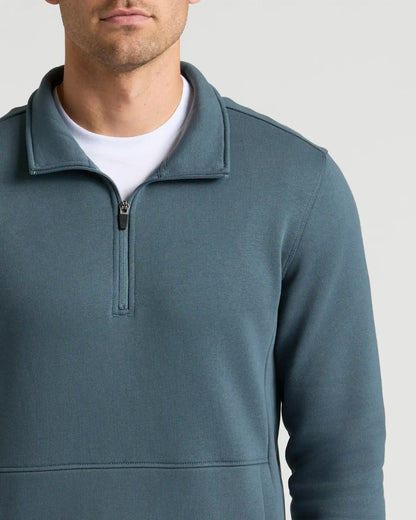 Neptune Quarter Zip Fleece Sweatshirt