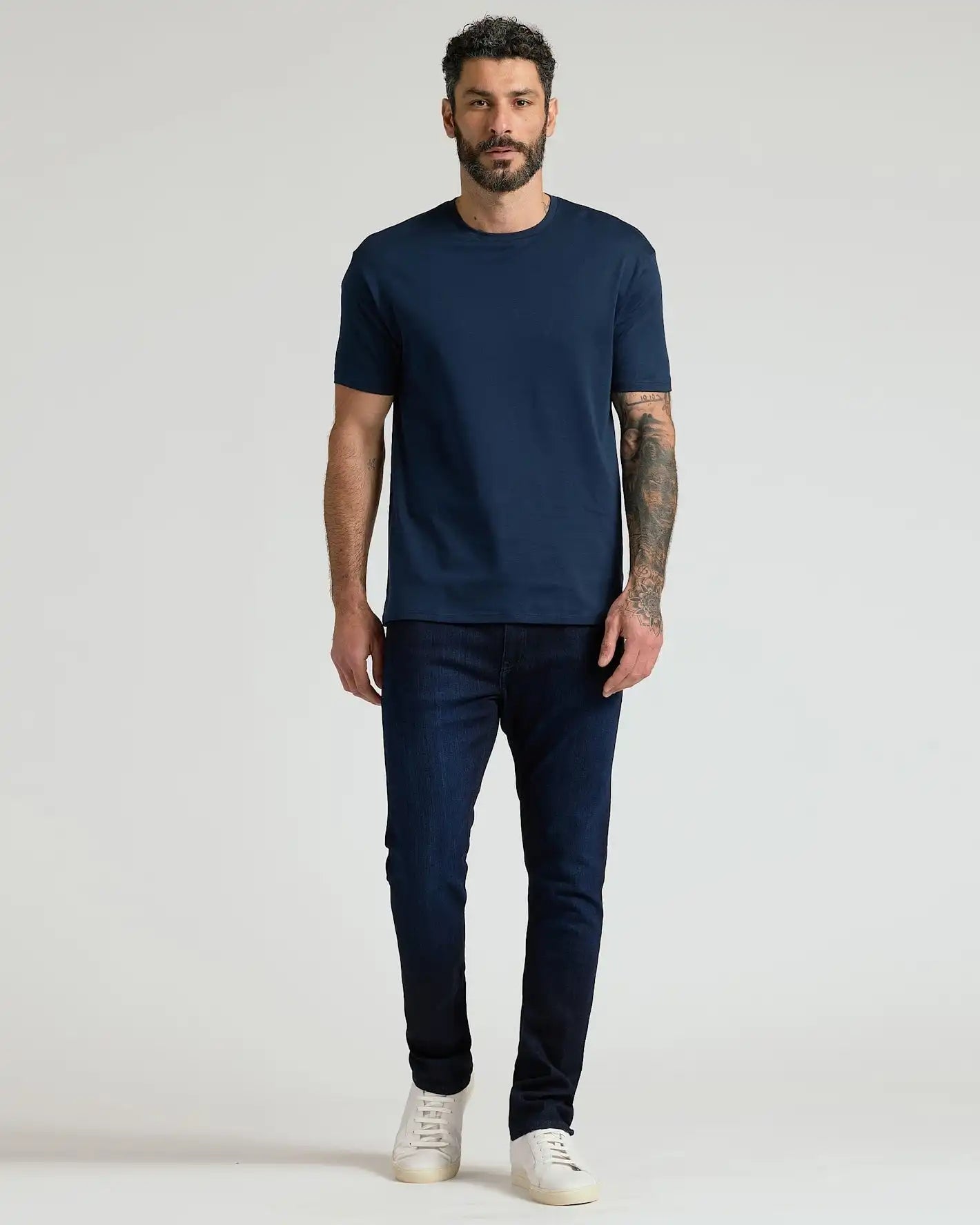 Slim Indigo & Black Comfort Stretch Jeans 2-Pack