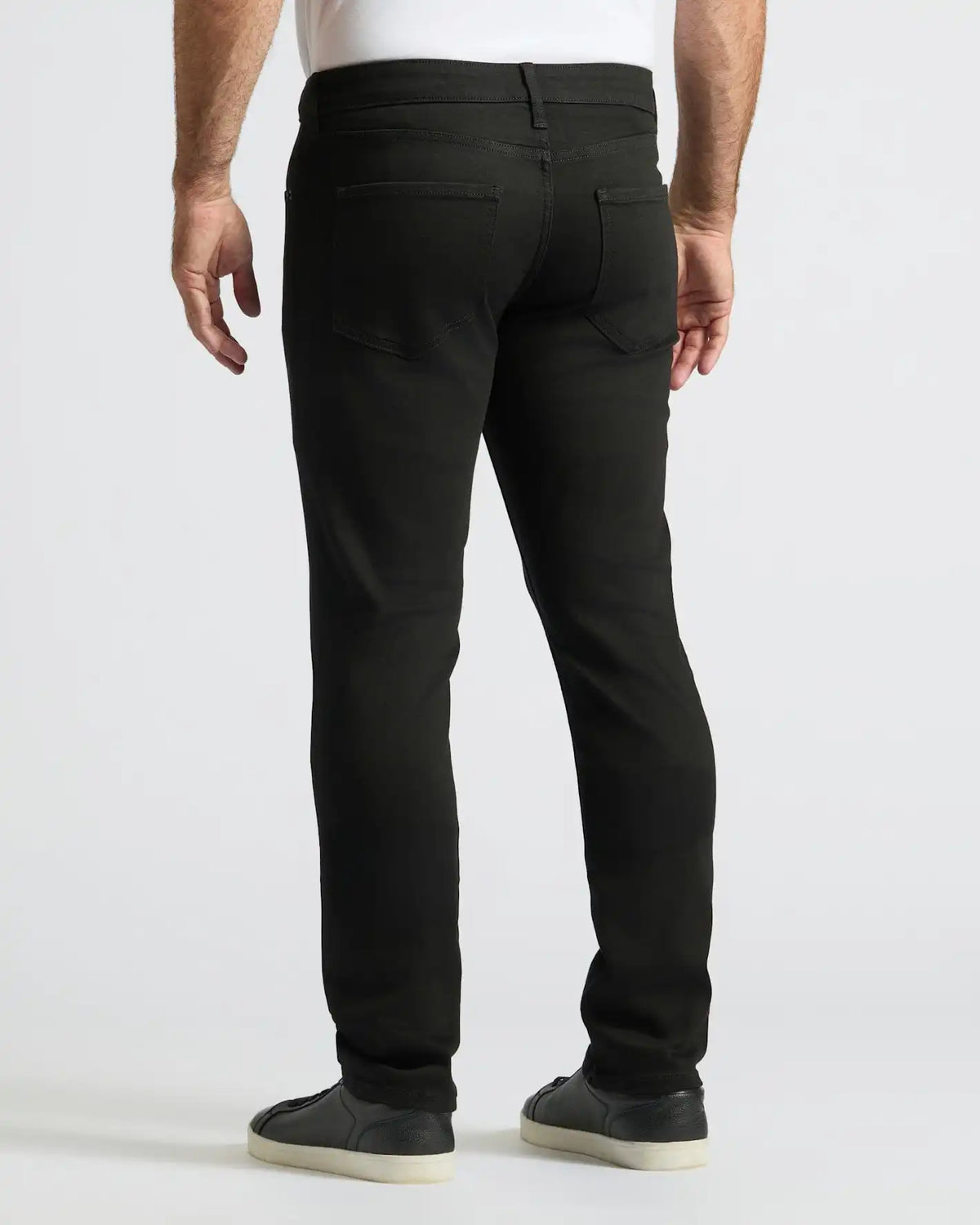 Black & Gray Wash Straight Comfort Stretch Jeans 2-Pack