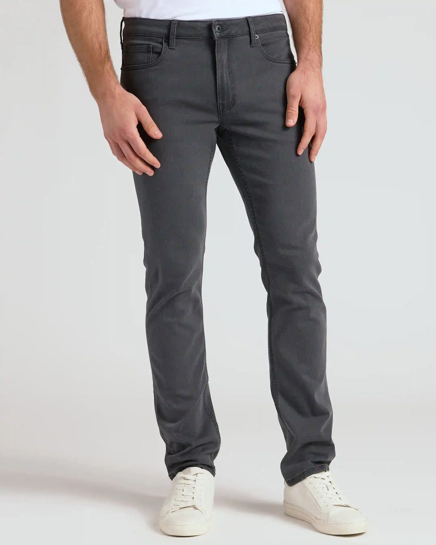 Black & Gray Wash Straight Comfort Stretch Jeans 2-Pack