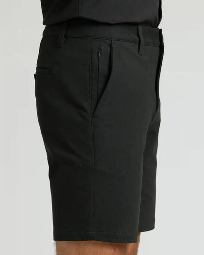 9" Black Chino Shorts 2.0