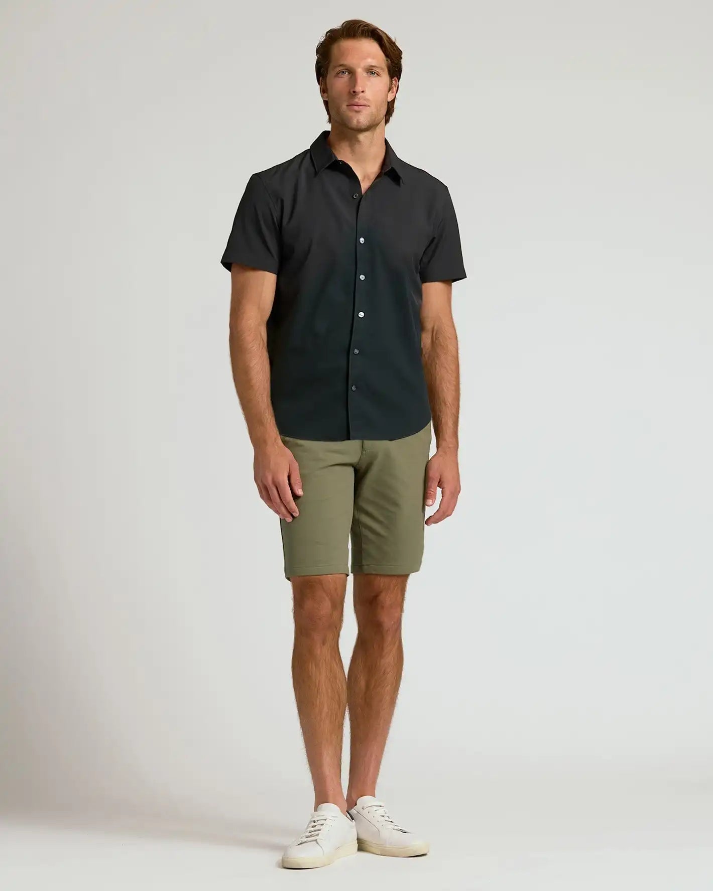 9" Military Green Chino Shorts 2.0