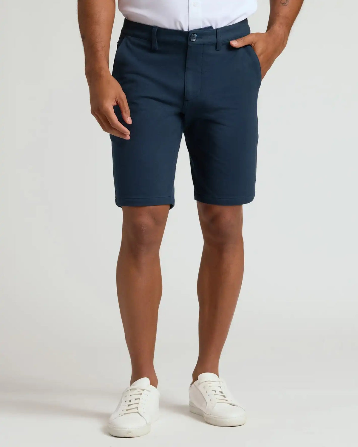 9" Navy Classic Chino Shorts 2.0