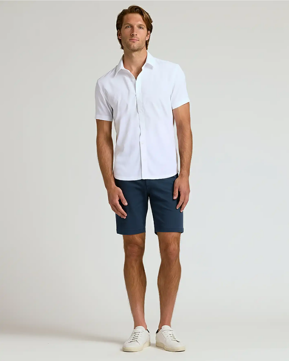 7" Navy Chino Shorts 2.0